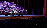 Торжественное выступление Концертного хора МЭЦ в Государственном Кремлёвском Дворце