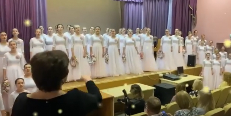 Концертный хор МЭЦ выступил с сольной программой в реабилитационном детском центре г. Москвы