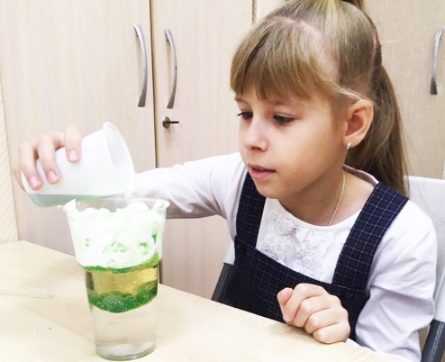 Опыт "Волшебные капли"