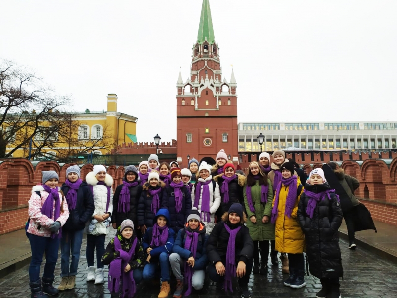 Концертный хор МЭЦ побывал на экскурсии в Московском Кремле