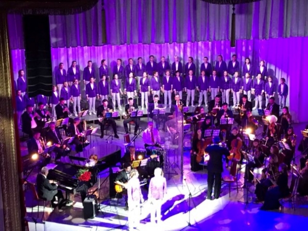 Концертный хор МЭЦ на юбилейном авторском концерте