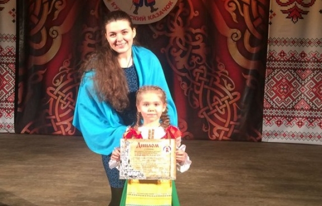Поздравляем юное дарование-Анастасию Уткину!