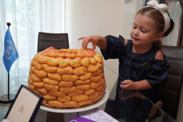 Сладкий подарок от гостей из Ижевска