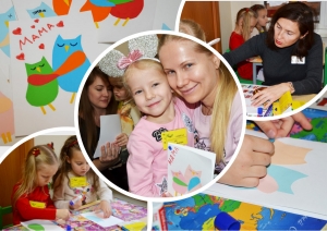 Для лучших мамочек на свете сто нежных слов сказать хотим!