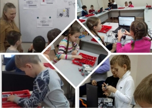 Открытые занятия для родителей учащихся МЭЦ по программе "Робототехника"