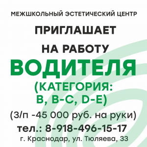 Вакансии рабочих мест