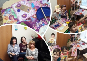 Дети "Элиты" освоили азы скрапбукинга