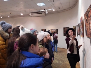 Воспитанники МЭЦ побывали на выставке "50 шедевров мировой живописи"